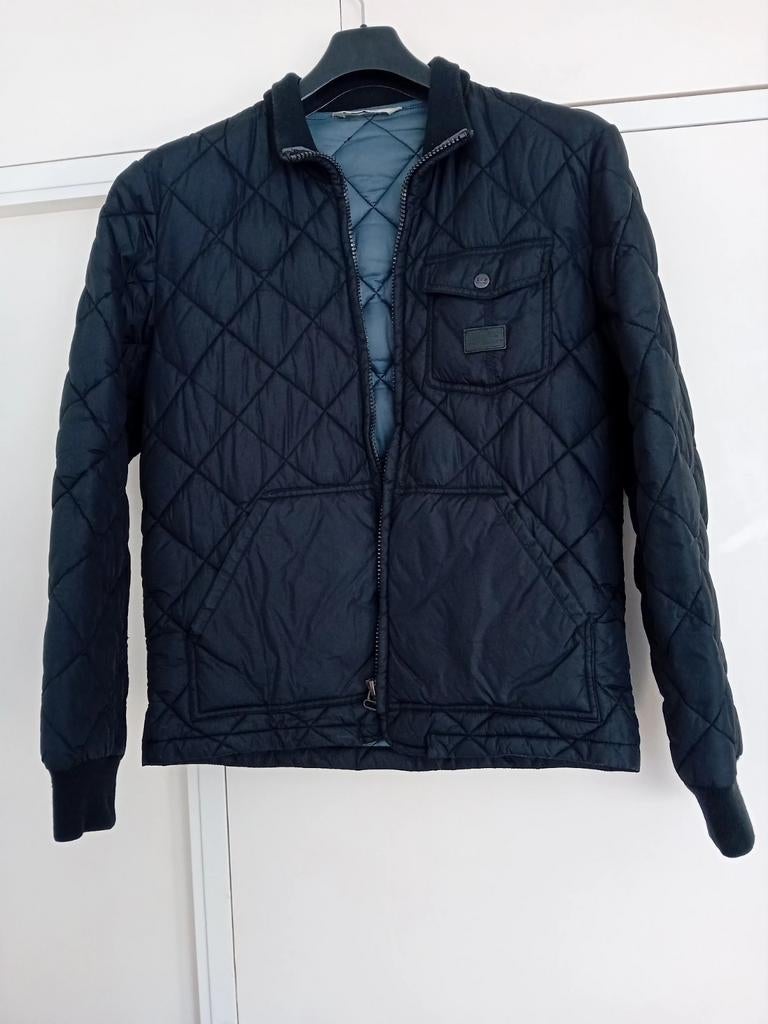 Lee quilted jas, Ophalen of Verzenden, Zo goed als nieuw, Zwart