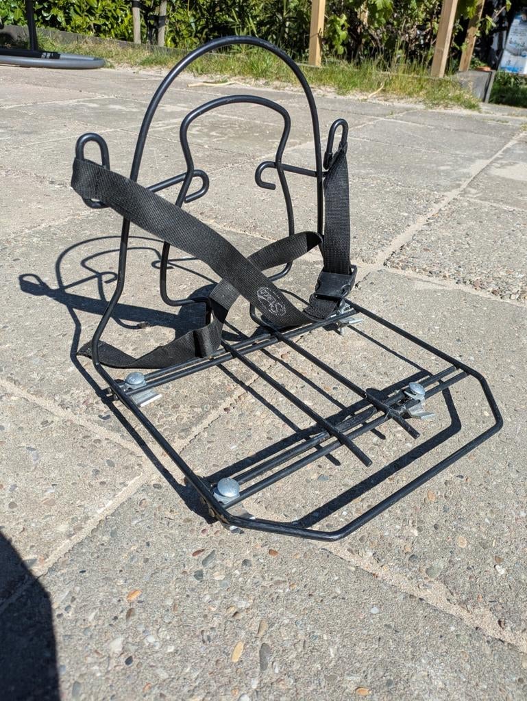 Monkey Mee fietsdrager voor schooltas/rugzak - Kipling, Ophalen, Zo goed als nieuw