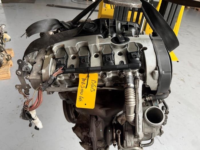 Motor van een Audi A4, Gebruikt, -, -, -