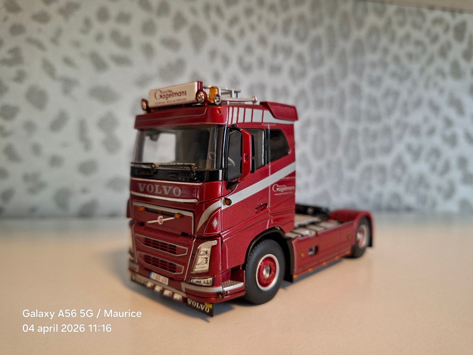 WSI, Volvo FH Trekker Gagelmans België, Ophalen of Verzenden, Zo goed als nieuw, Bus of Vrachtwagen, Wsi