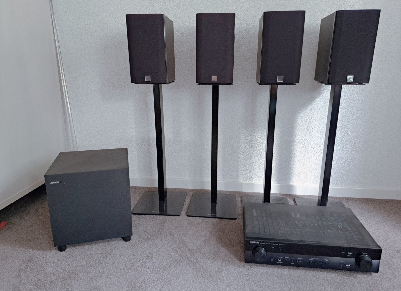 Top Hifi set: Yamaha, Jamo, Dali Opticon1, Ophalen, Zo goed als nieuw, Overige merken