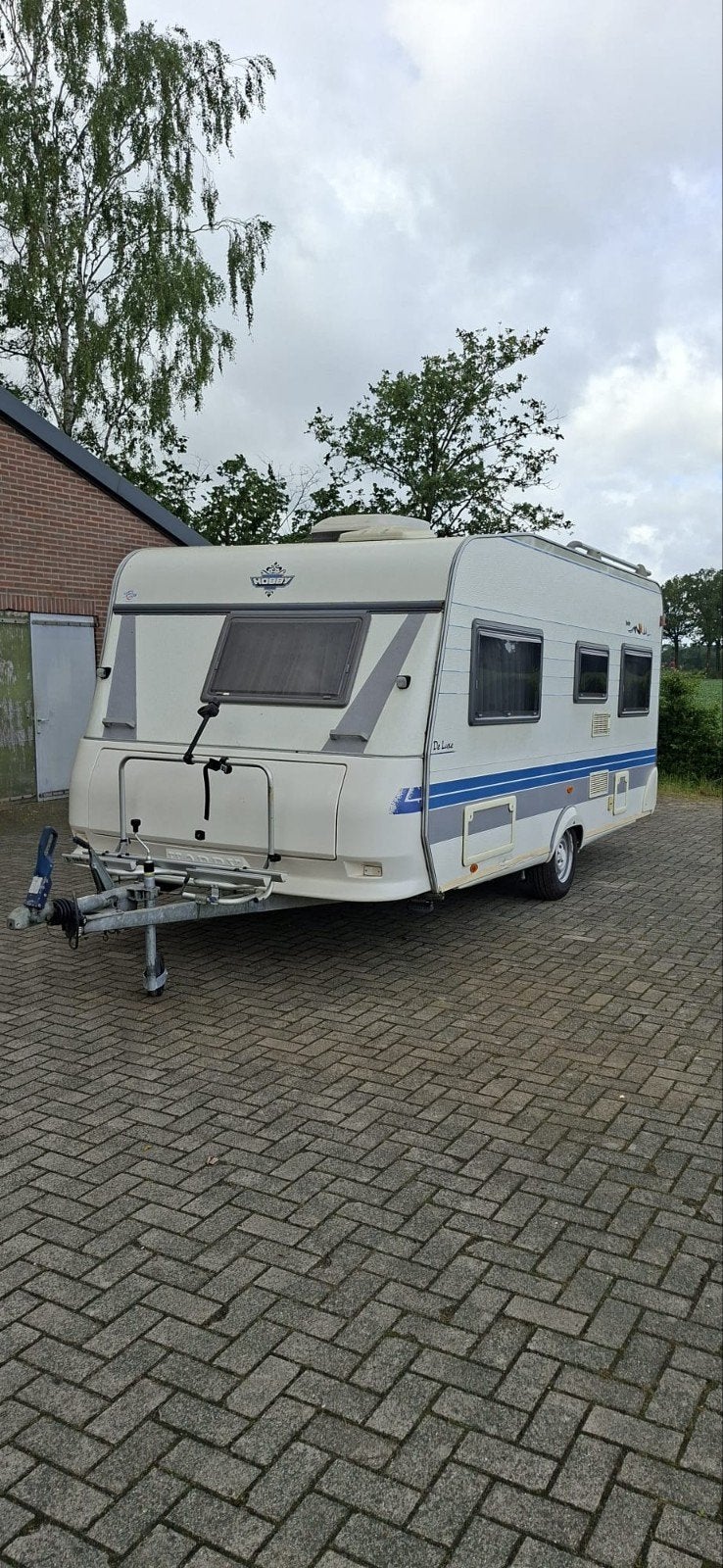 Caravan Hobby 460 UFe De Luxe, Caravans en Kamperen, Caravans, Rondzit, Hobby, Airco, Tot en met 4