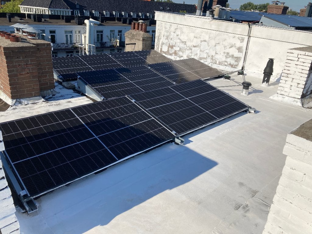 Complete set zonnepanelen: 15x Trina Solar Vertex 405/425wp, Ophalen, Gebruikt, Compleet systeem, 200 wattpiek of meer