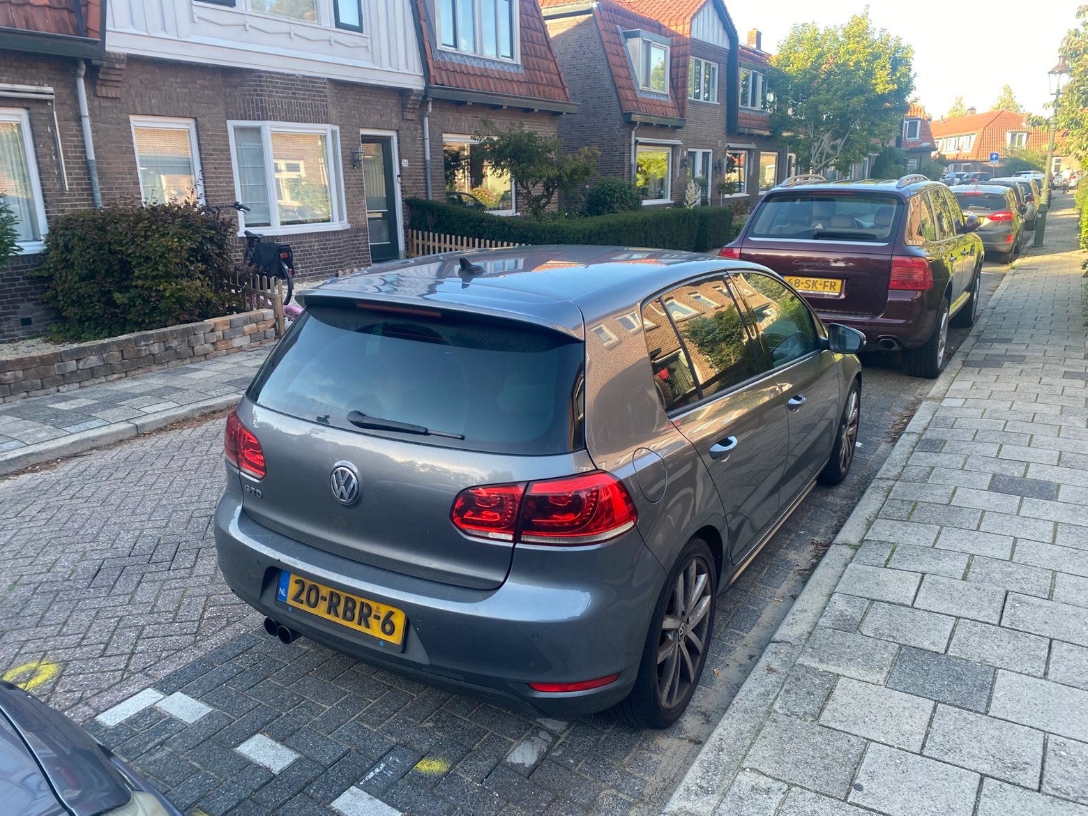 Volkswagen Golf 2.0 TDI 125KW DSG 2011 Grijs, Auto's, Euro 5, Stof, Zwart, 4 cilinders