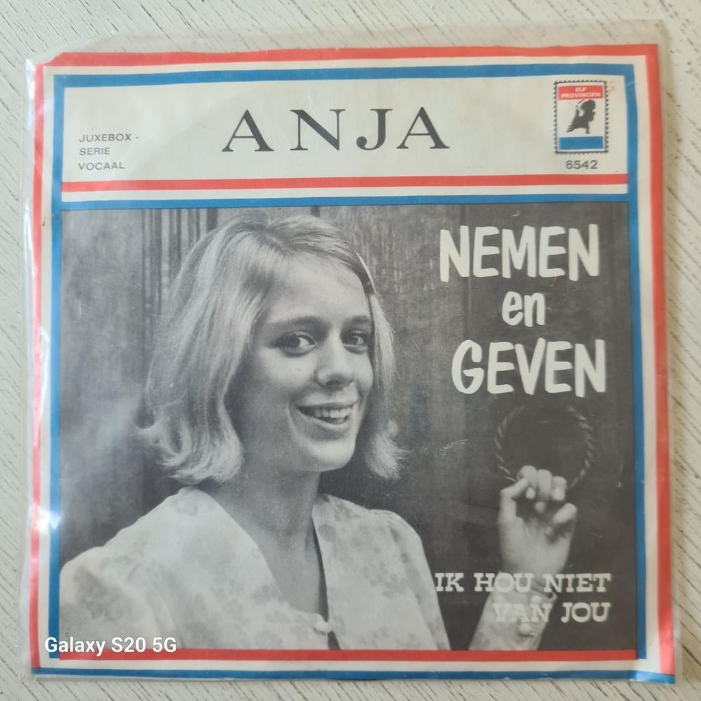 Anja Nemen en geven, Ophalen of Verzenden, Zo goed als nieuw, Overige formaten, Levenslied of Smartlap
