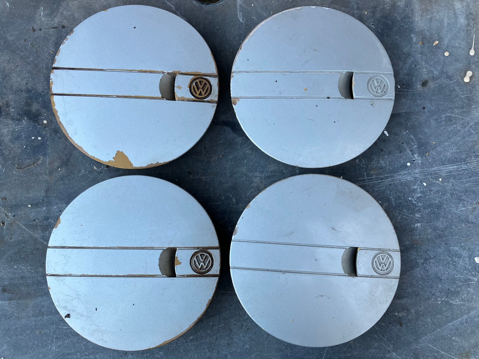 Golf II naafkappen, Auto diversen, Wieldoppen, Ophalen of Verzenden, Gebruikt