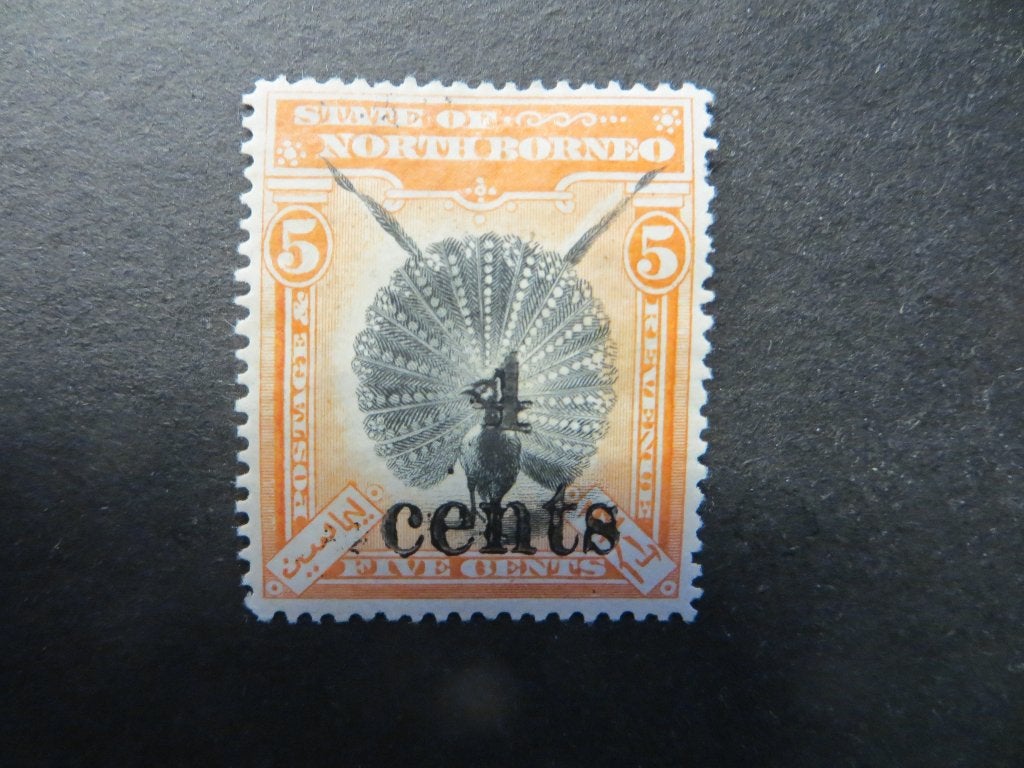 A04904: North Borneo  4 c, Ophalen of Verzenden, Oost-Azië