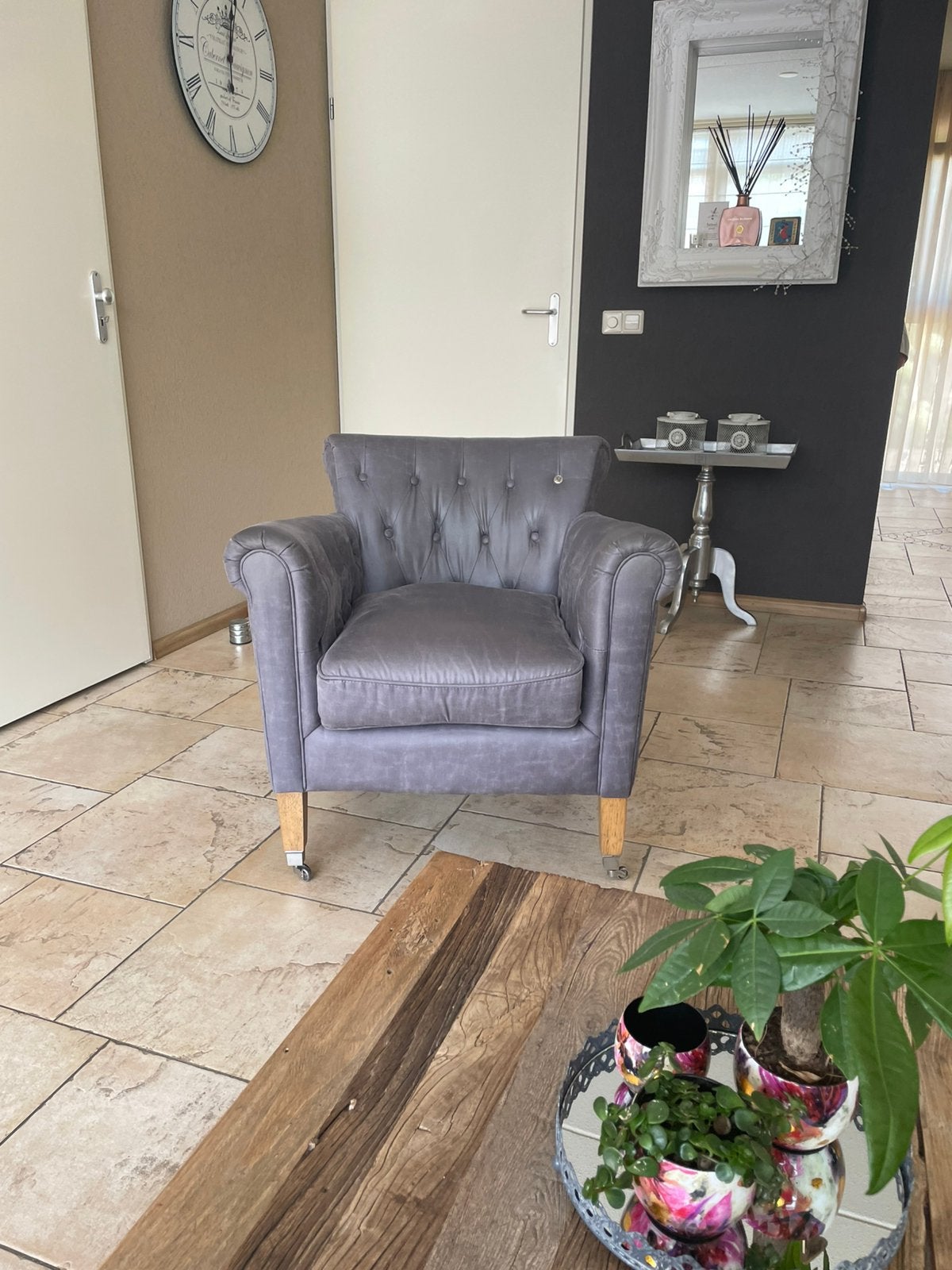Riviera maison stoel, Ophalen, Zo goed als nieuw, Laminaat