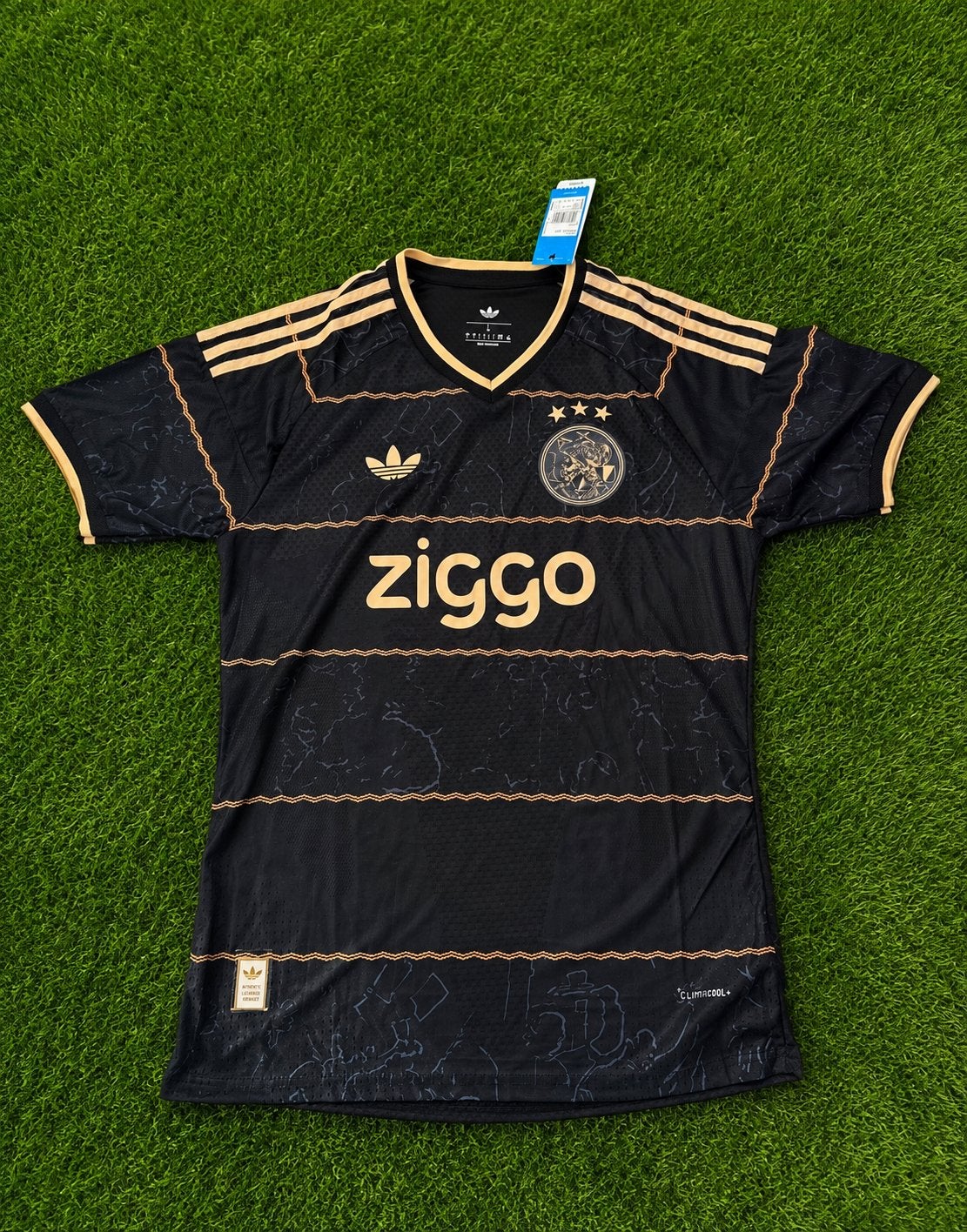 Ajax uitshirt 26/27 Maat L, Maat 52/54 (L), Zwart, Nieuw, Ophalen of Verzenden