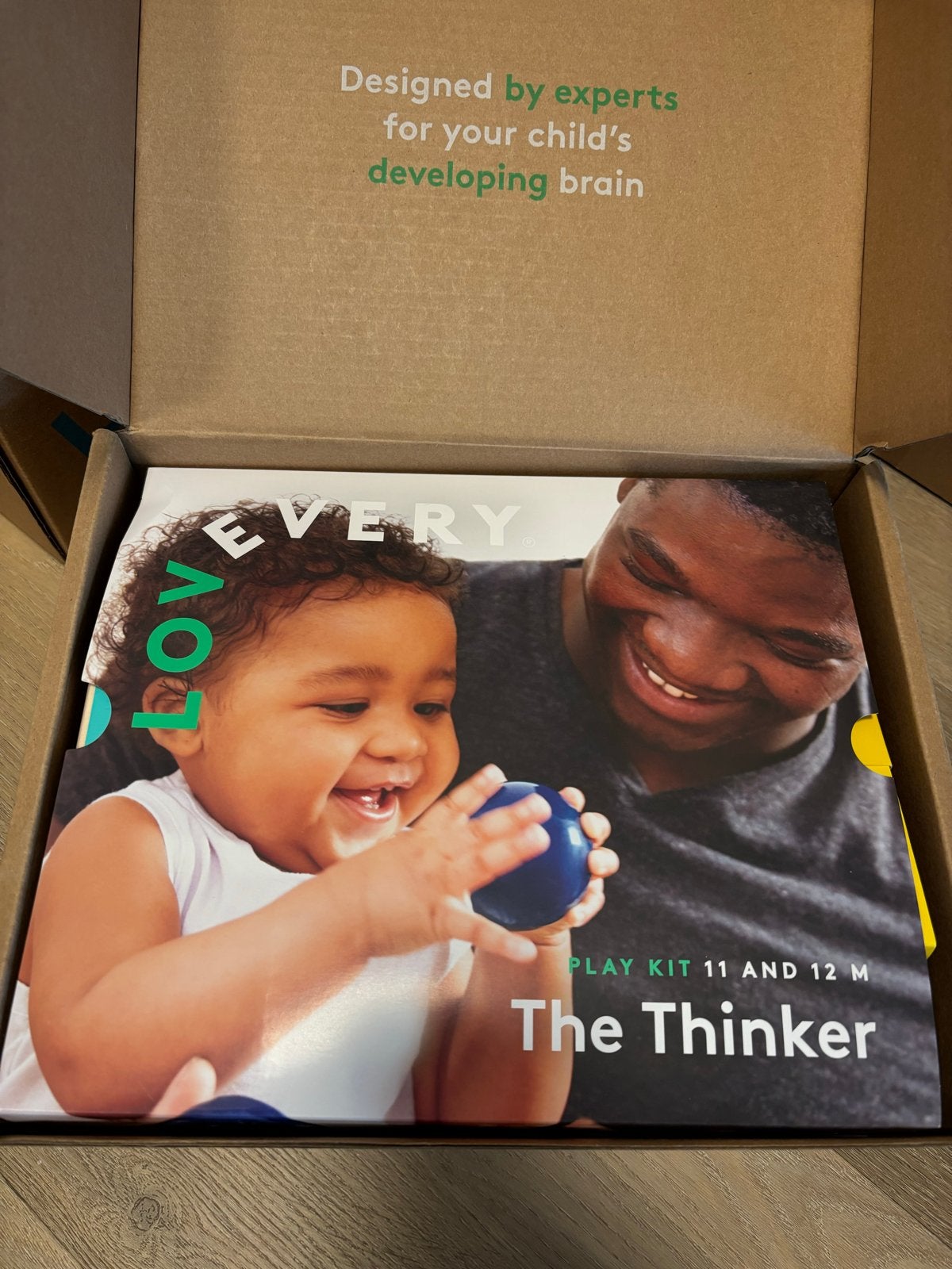 Lovevery The Thinker Play Kit (11-12 maanden), Ophalen of Verzenden, Zo goed als nieuw, Overige typen