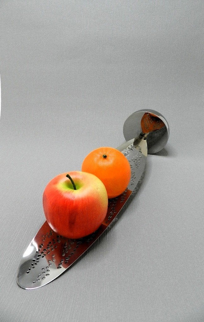 Alessi "LOVELY BREEZE" Rocking bowl / Fruitschaal in RVS., Ophalen of Verzenden
