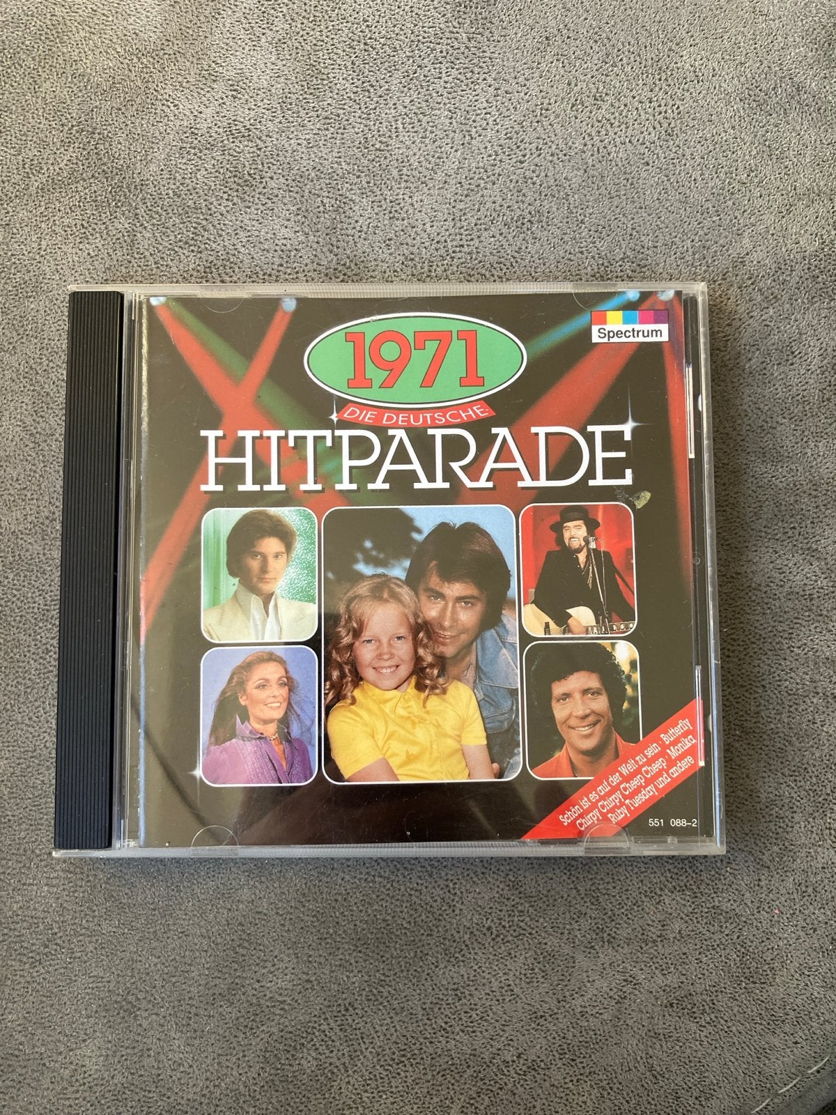 Die Deutsche Hitparade 1971 CD - Diverse Artiesten, Ophalen of Verzenden, Gebruikt, Schlager, Verzamelalbum