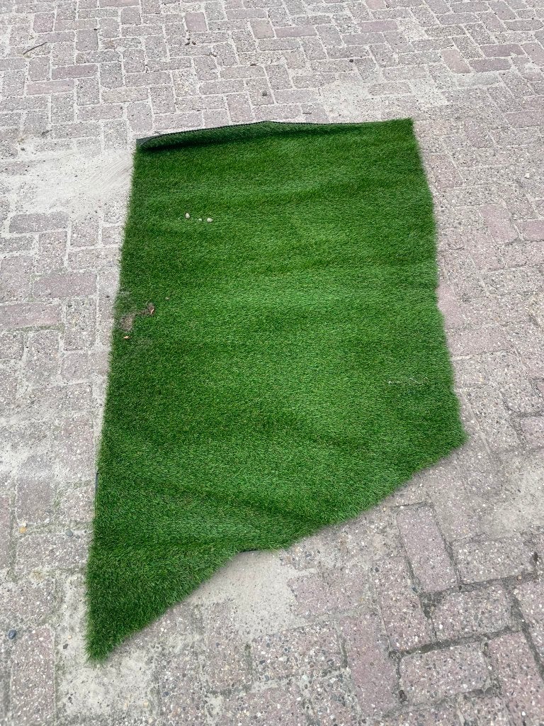3x reststukken kunstgras, Tuin en Terras, Gras en Kunstgras, Ophalen, Nieuw, Minder dan 10 m², Kunstgras
