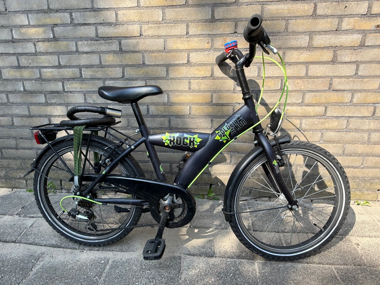 Kinderfiets 20 inch - Golden Lion Rock, Ophalen, Zo goed als nieuw, 20 inch of meer