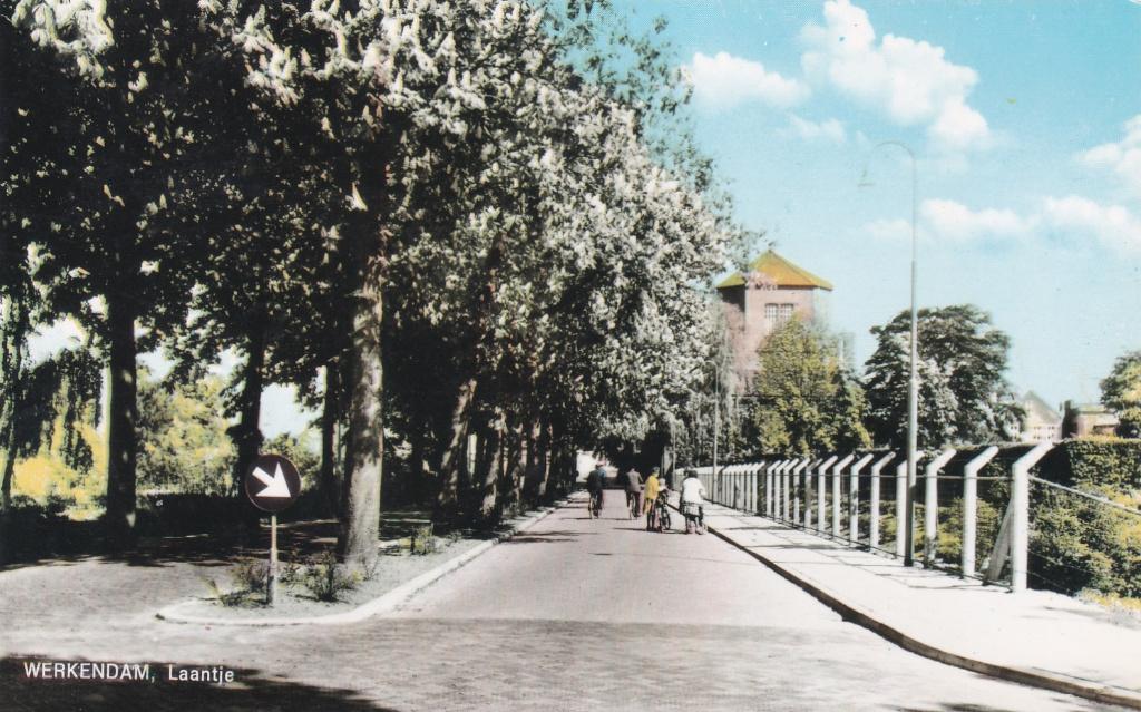 GA1383 Werkendam Laan Gorinchem Drimmelen Nieuwendijk 1968, Verzenden, 1960 tot 1980, Gelopen, Noord-Brabant