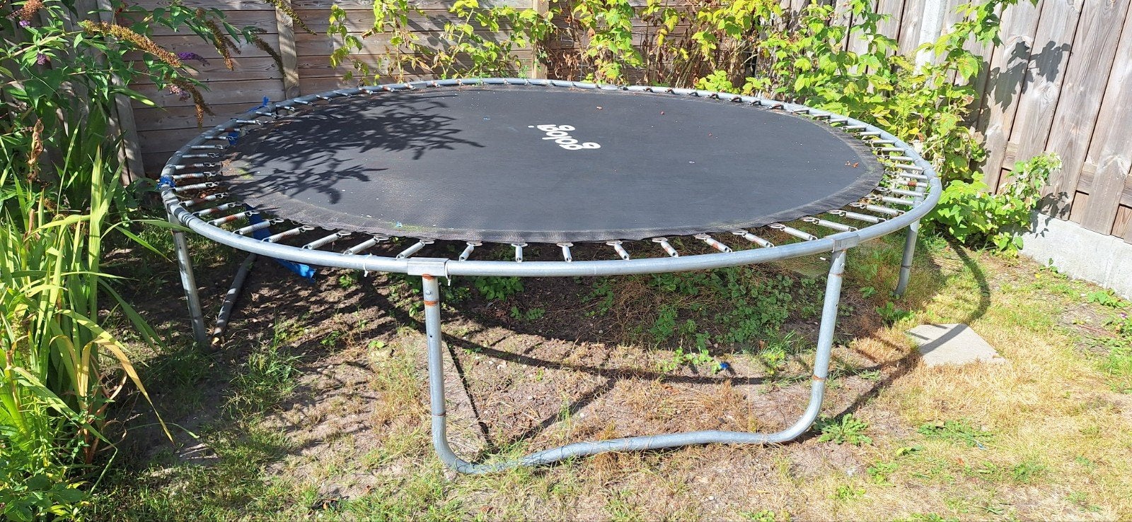 Gratis trampoline 305 cm doorsnee, Ophalen, Gebruikt