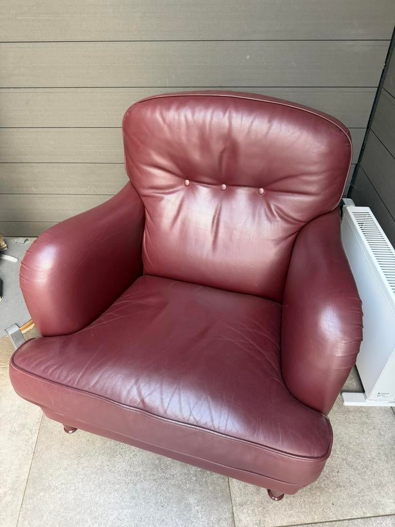 Fauteuil bench, model scarletti, Huis en Inrichting, Fauteuils, Ophalen, Zo goed als nieuw, 75 tot 100 cm, 50 tot 75 cm