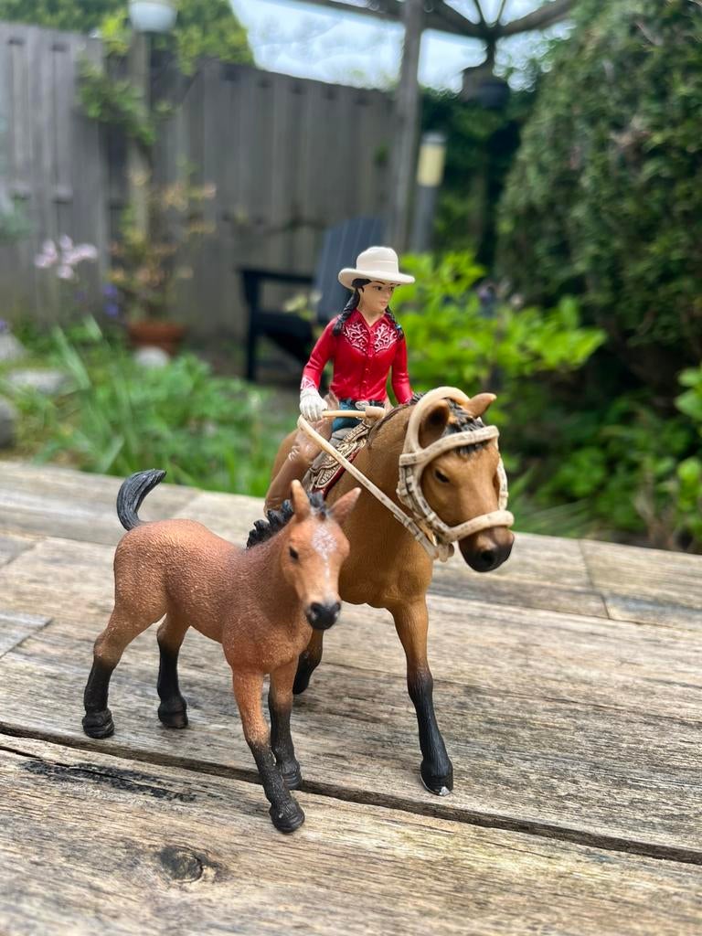 Schleich western set, Ophalen of Verzenden, Zo goed als nieuw
