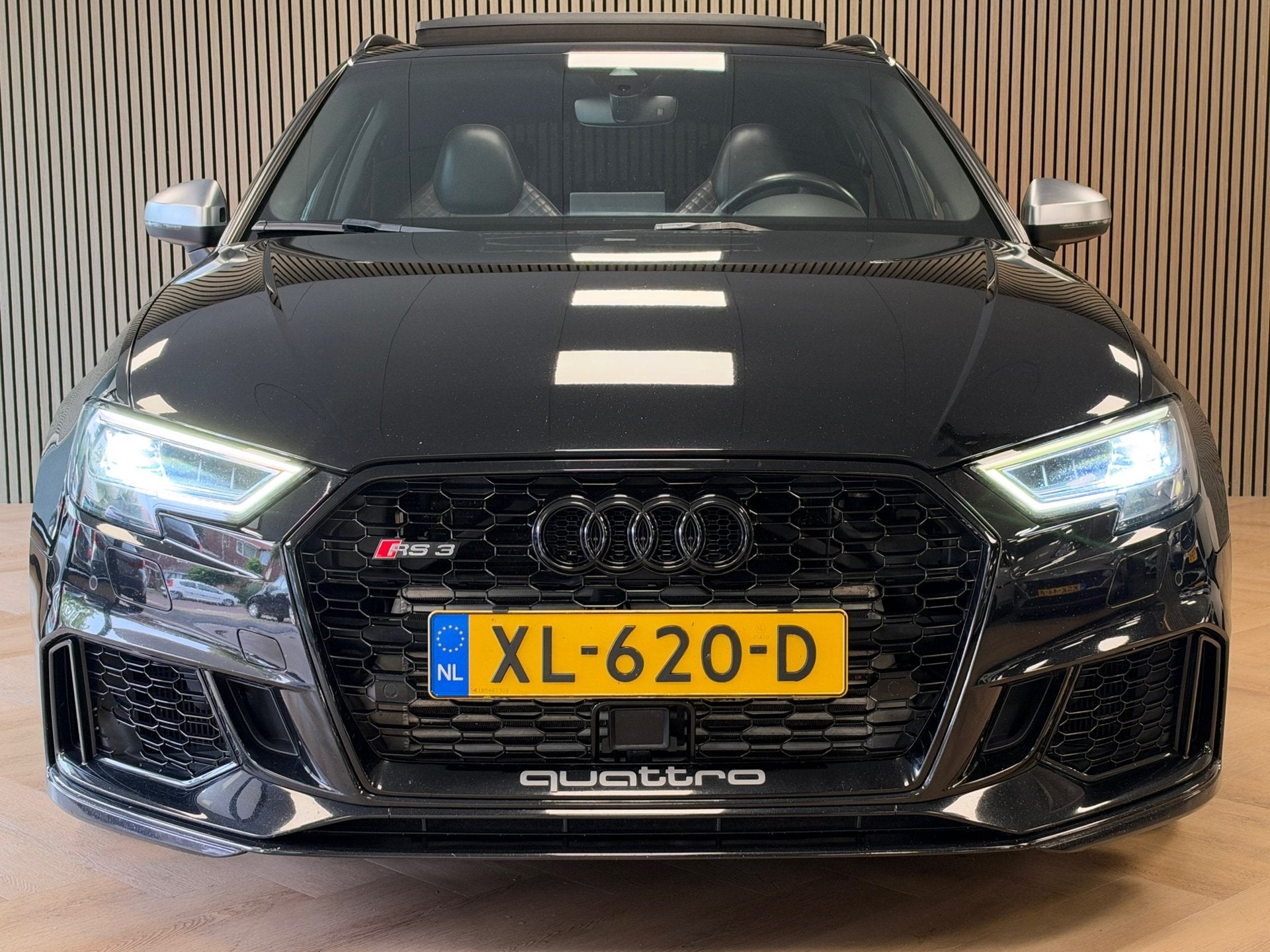 Audi RS 3 Sportback A3 2.5 TFSI 400 PK quattro PANO NAVI CAM, Auto's, Dealer onderhouden, Gebruikt, RS3, Met garantie (alle)