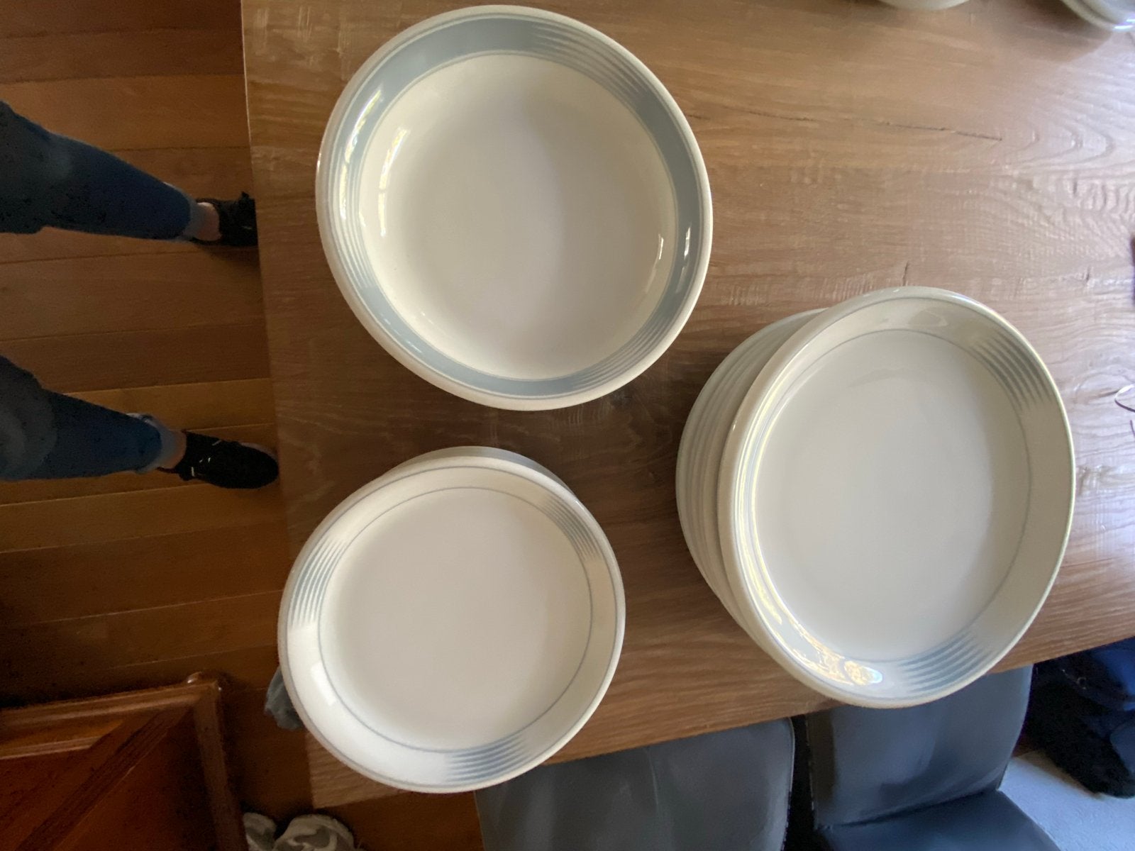Arzberg servies: borden, schalen en een serveerschaal, Ophalen, Gebruikt, Arzberg, Modern