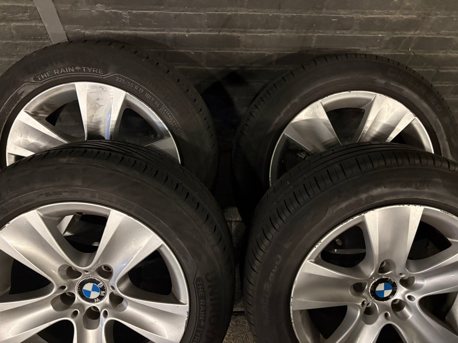 Bmw f10/f11 velgen met banden, Auto-onderdelen, 17 inch, Ophalen of Verzenden, Zomerbanden, 225 mm