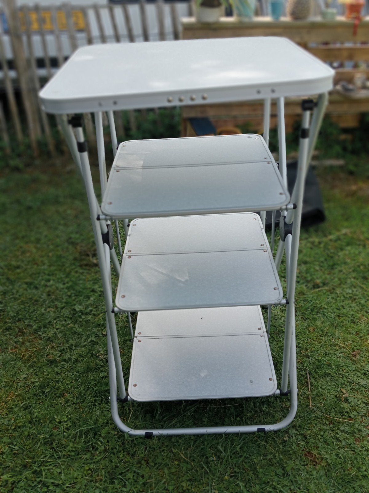Kook/keukentafel camping, Ophalen, Zo goed als nieuw, Campingkast