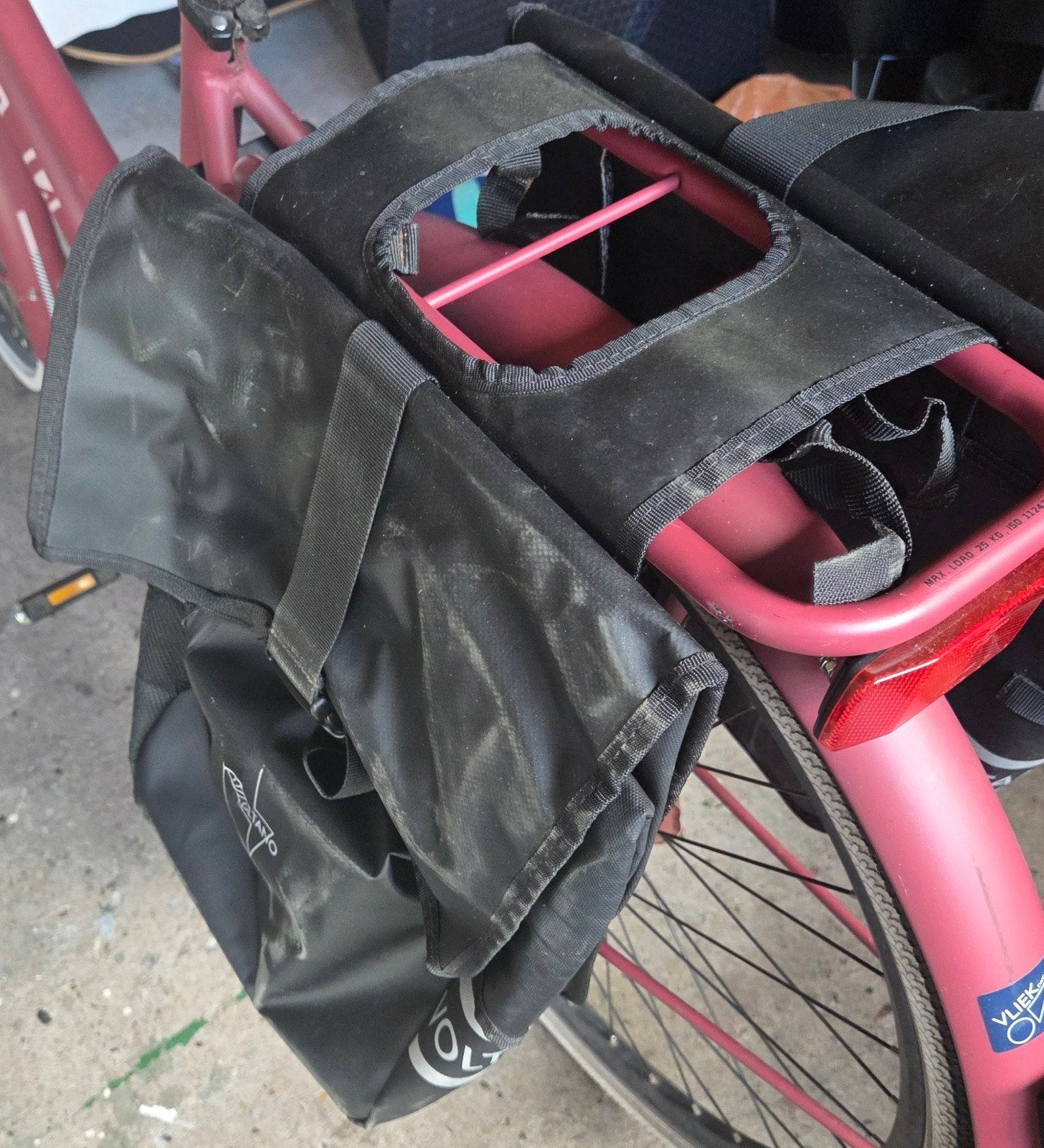 VoltanO Fietstassen - Gebruikt maar functioneel, Ophalen, Gebruikt, VoltanO