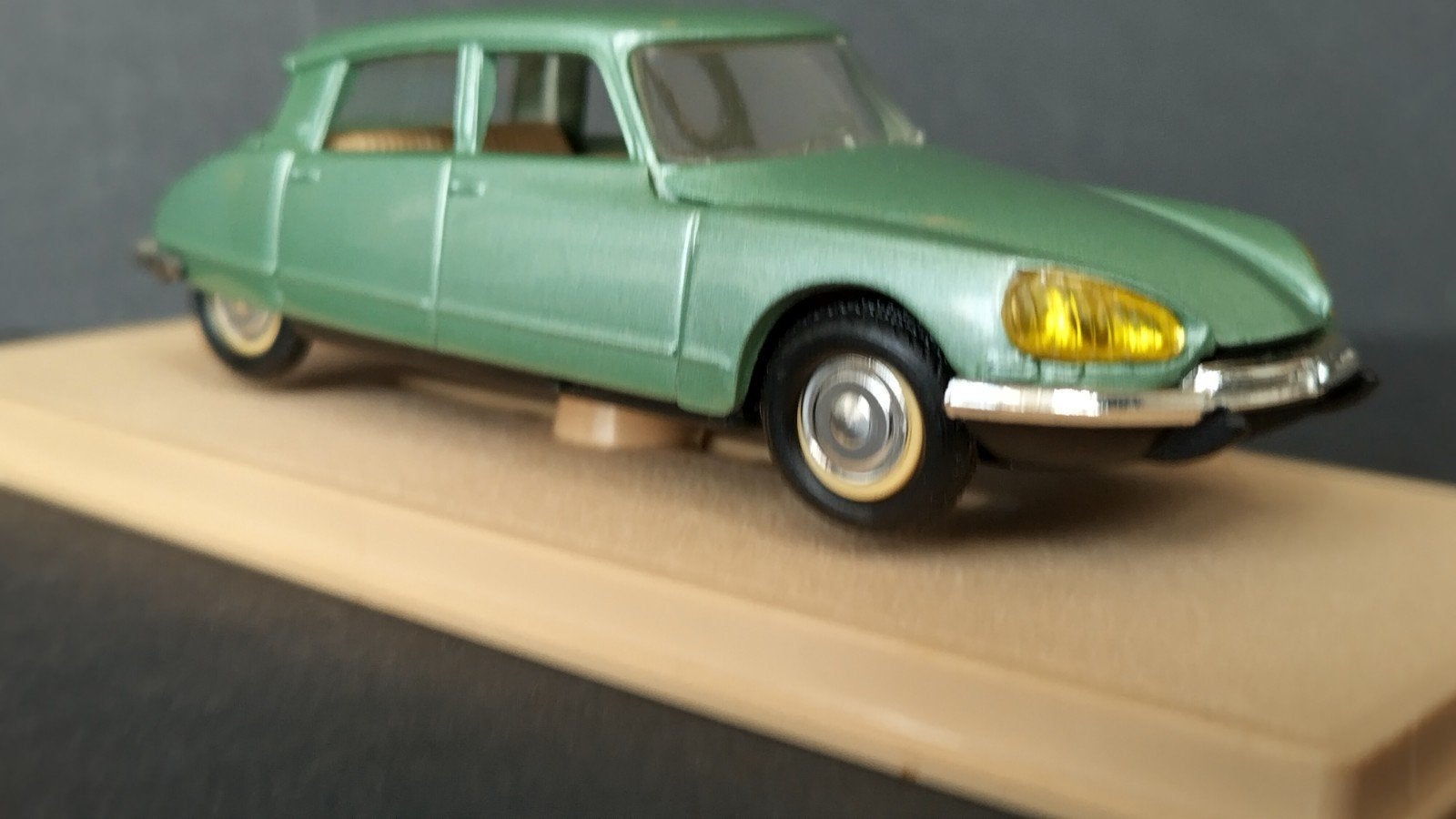 Citroen DS 19 green 1:43 Eligor Pol, Overige merken, Auto, Verzenden, .