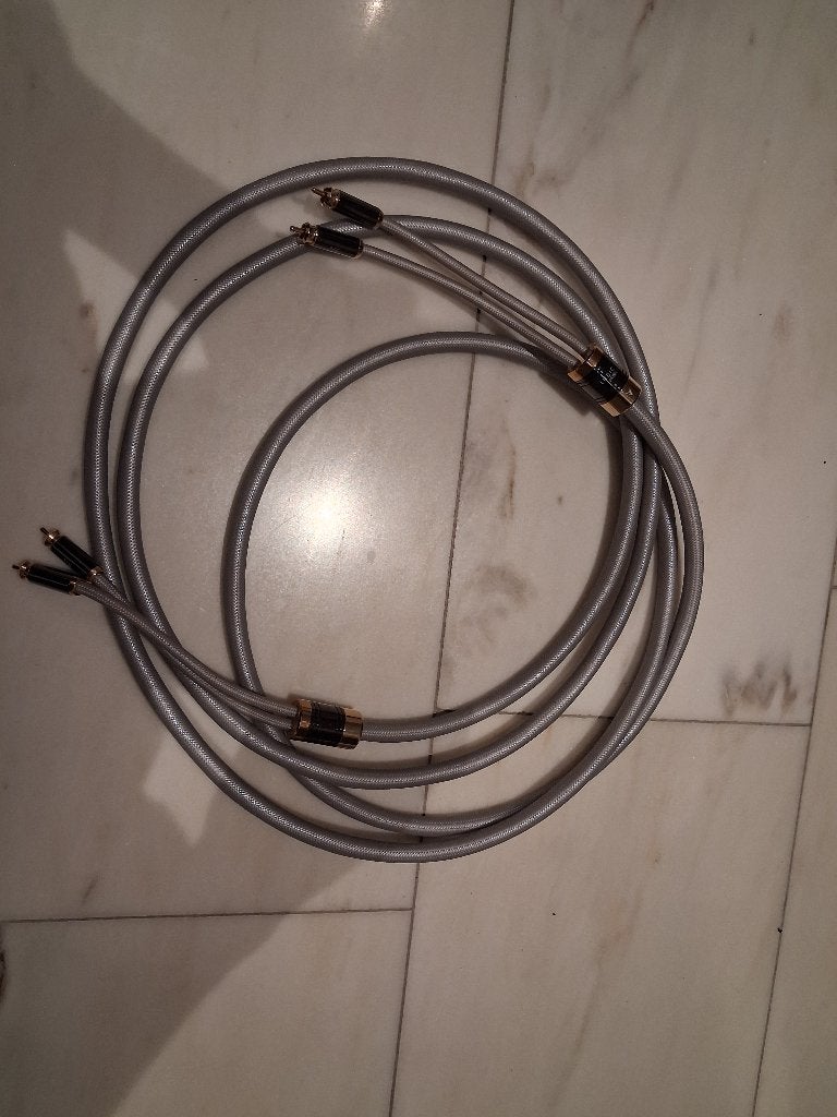 Ludic Magica interlink 2xRCA-2xRCA 4 meter, Audio, Tv en Foto, Ophalen of Verzenden, Zo goed als nieuw, 2 tot 5 meter, Interlink-kabel