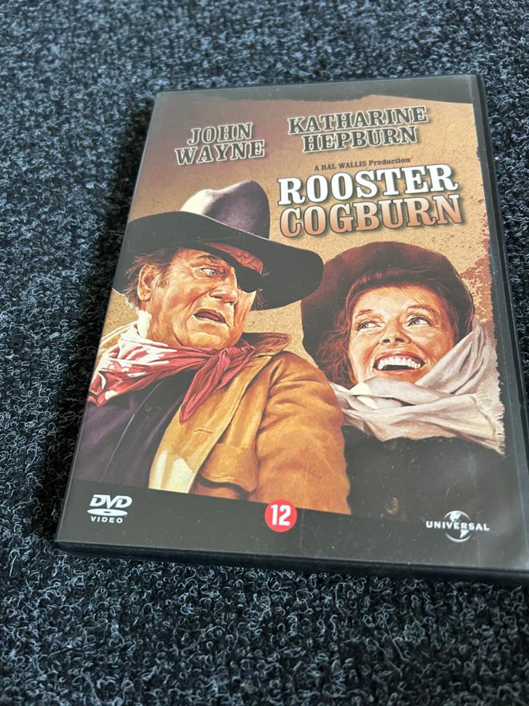 Rooster cogburn op dvd, Vanaf 16 jaar, 1980 tot heden, Ophalen of Verzenden, Zo goed als nieuw