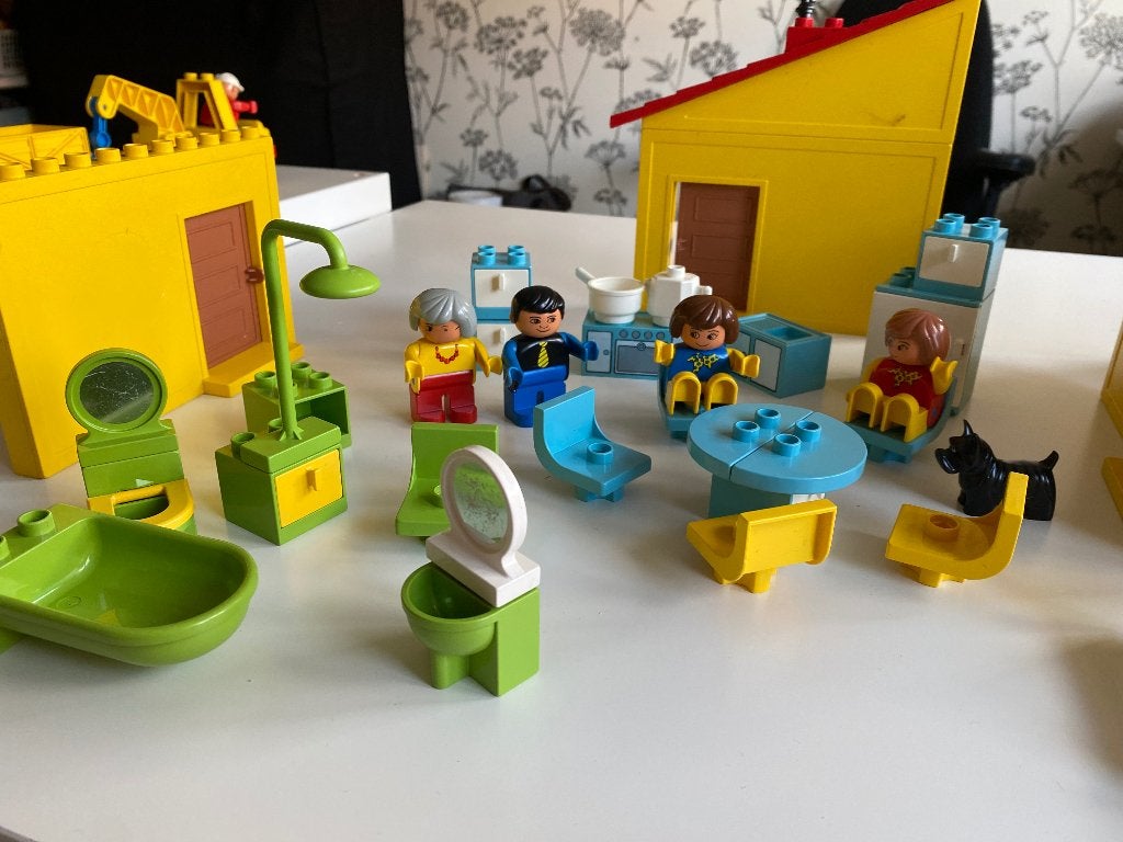 Duplo poppenhuis, Kinderen en Baby's, Gebruikt, Overige thema's, Ophalen of Verzenden, Duplo