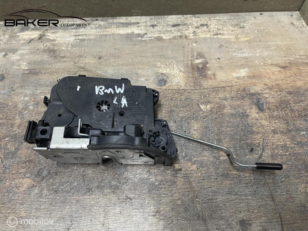 Slotmechanisme deur linksachter BMW 3-serie E90 E91 E60 E61, Gebruikt, Ophalen of Verzenden, BMW, BMW