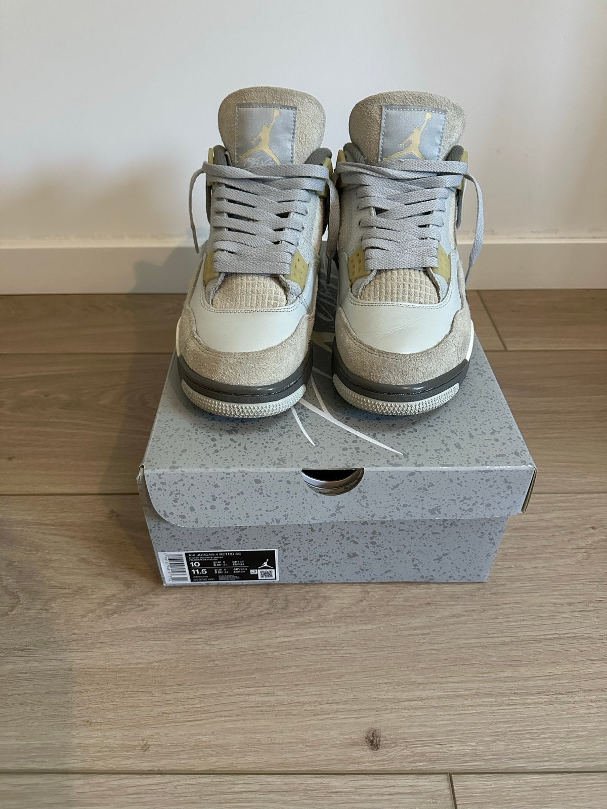 Nike Air Jordan 4 Retro SE craft, Ophalen of Verzenden, Zo goed als nieuw, Overige kleuren, Sneakers of Gympen