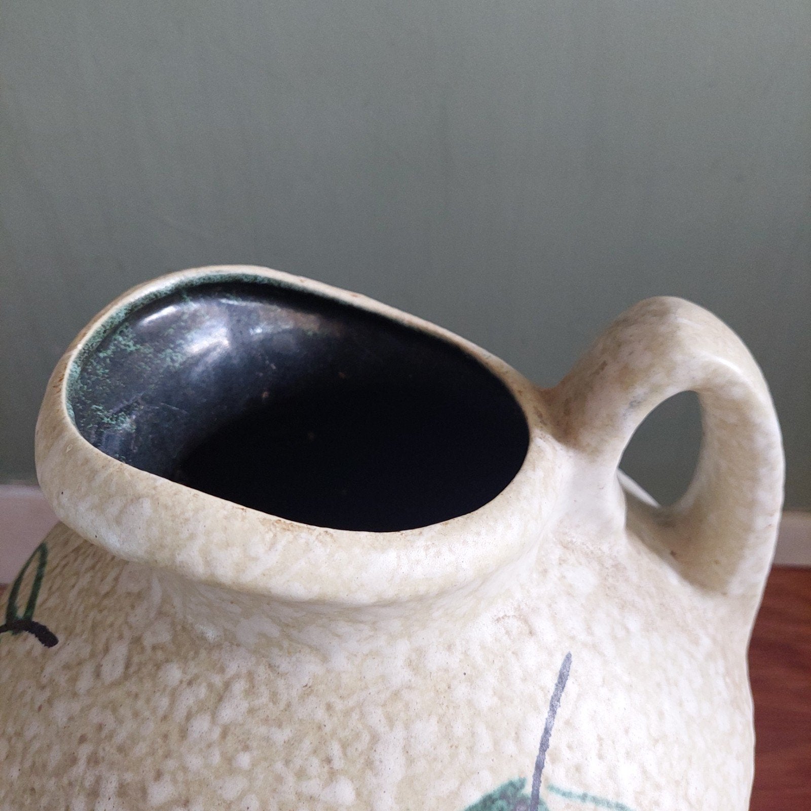Lucky Vintage Scheurich vaas of kan West Germany 30 cm, Ophalen