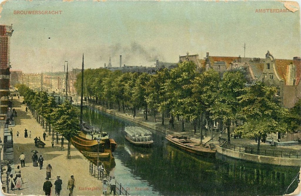 378-343-001 Amsterdam Brouwersgracht, Verzenden, Voor 1920, Noord-Holland