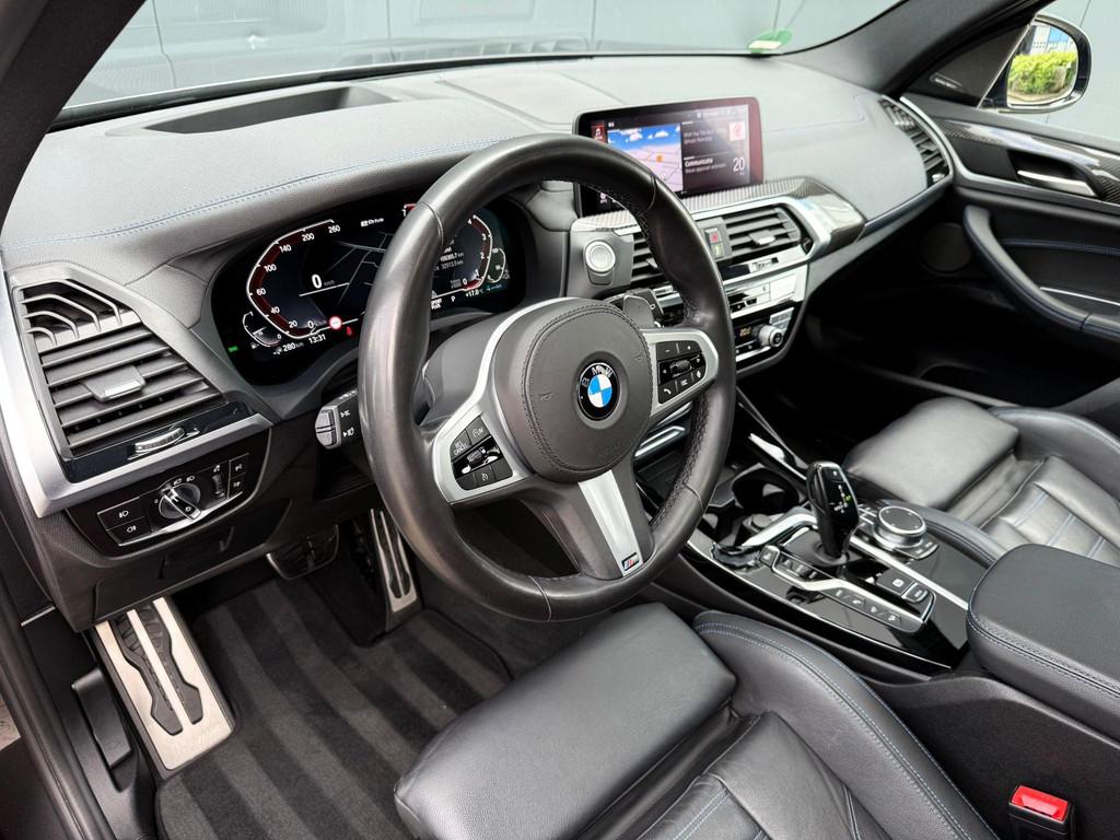 BMW X3 xDrive30e M-Sport Pano / M seats / H&K / Carbon, Auto's, 1998 cc, Stof, Gebruikt, Euro 6