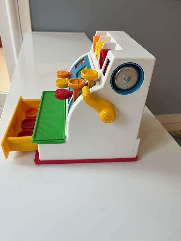Fisher-Price Kassa met Munten en Geluid, Kinderen en Baby's, Speelgoed | Fisher-Price, Ophalen, Gebruikt, Speelset, Met geluid