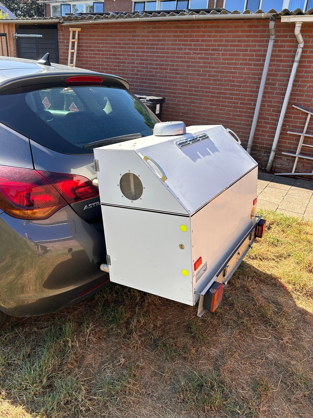 JSB Hondentransportkooi, hondenkar, hondenaanhanger, Ophalen, Gebruikt