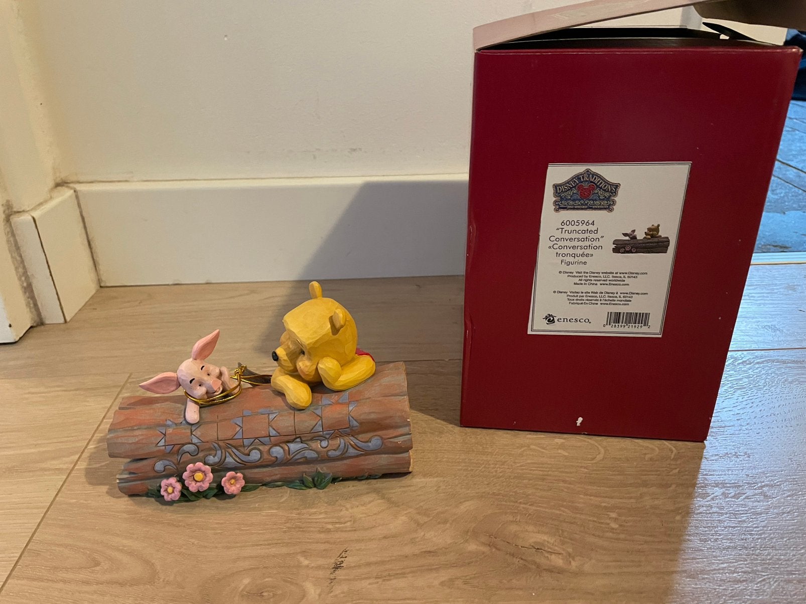 Disney Traditions Jim Shore Winnie de Poeh Knorretje piglet, Verzamelen, Disney, Ophalen of Verzenden, Winnie de Poeh of vrienden