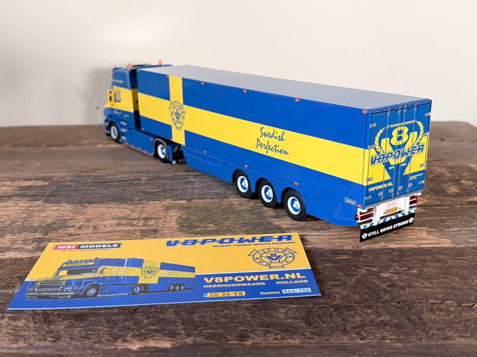 WSI - Scania Torpedo V8 Power, Verzenden, Zo goed als nieuw, Bus of Vrachtwagen, Wsi