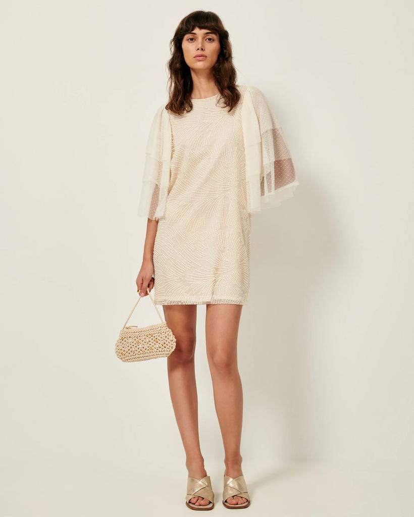 Sessùn Oui waanzinnig mooie trouwjurk, kant & goud 36/S, Ophalen of Verzenden, Nieuw, Overige kleuren, Trouwjurk