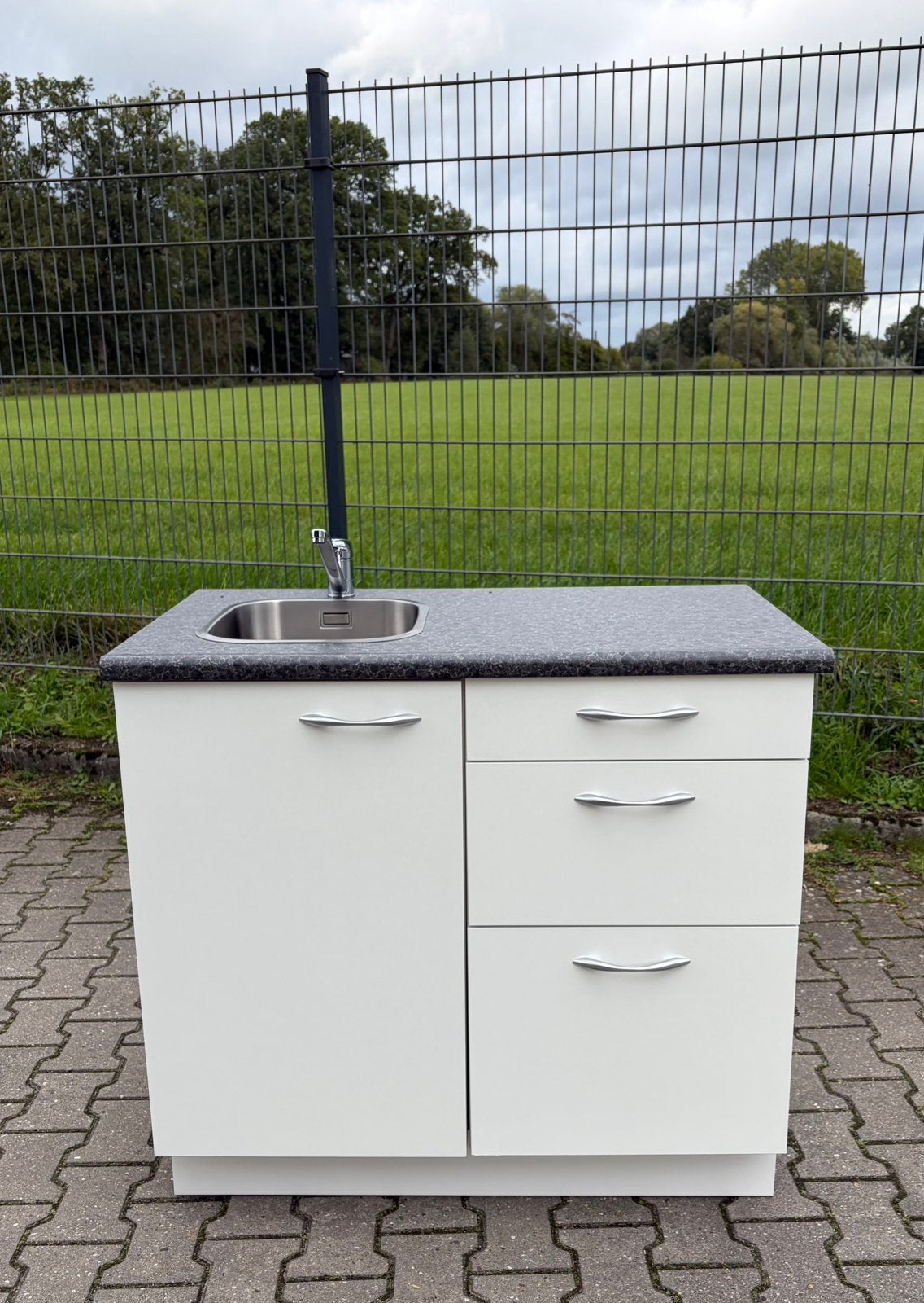Keller Keuken / Keukenblok, Huis en Inrichting, Ophalen, Nieuw, Wit