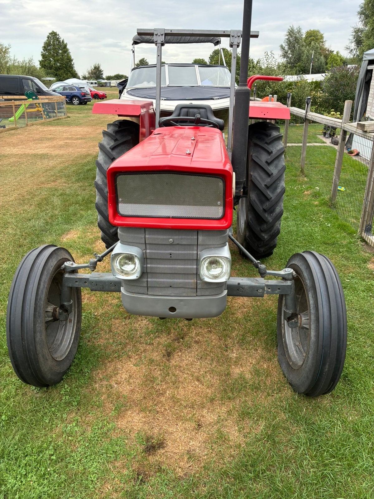 Massey Ferguson 135, Ophalen, Gebruikt