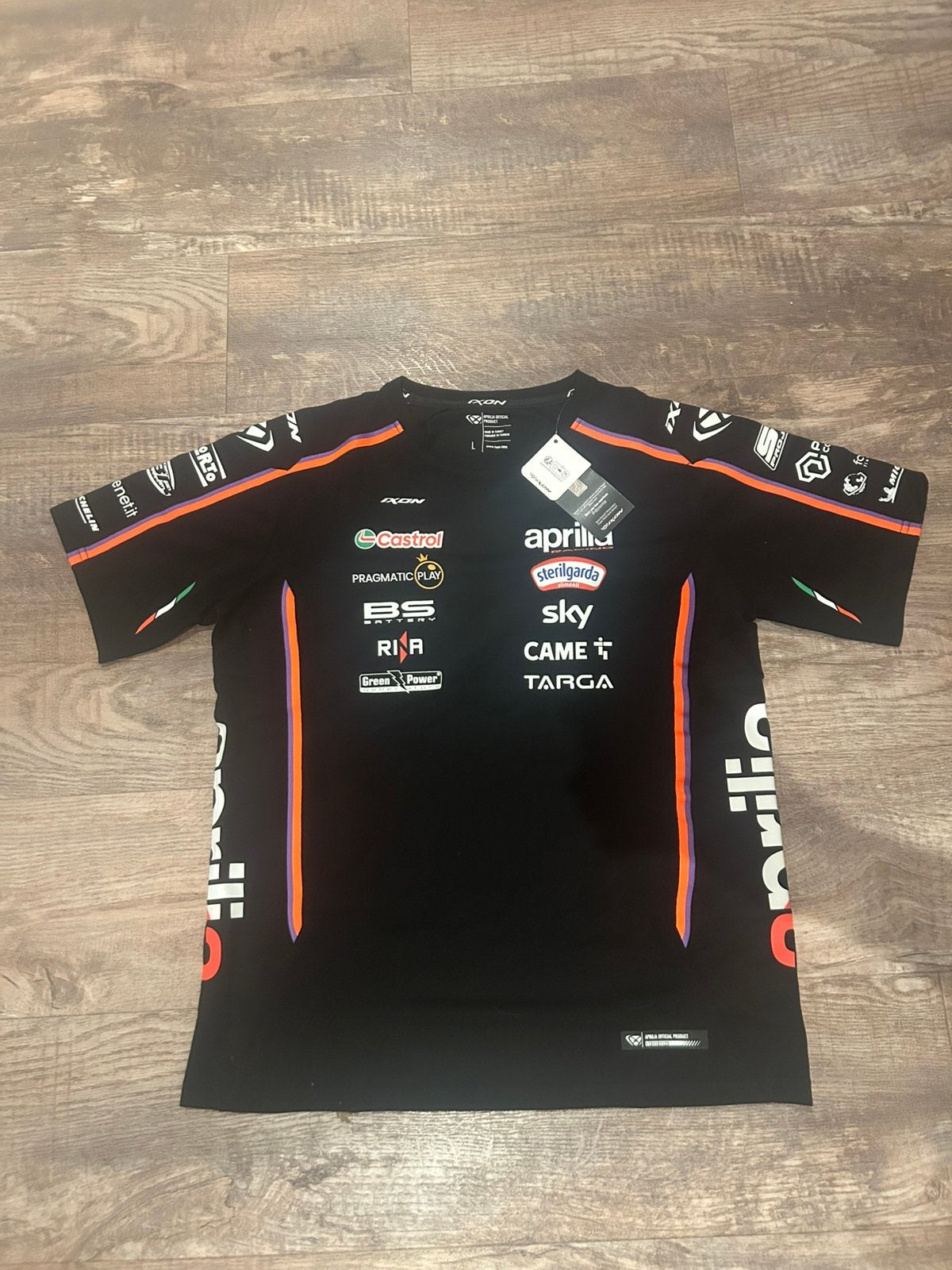 Aprilia Racing t-shirt, Ophalen of Verzenden, Nieuw, Motoren
