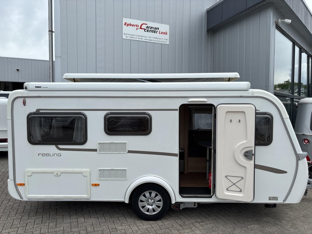 Eriba Feeling 425 Mover/Thule luifel, Standaardzit, Bedrijf, 750 - 1000 kg, 4 tot 5 meter
