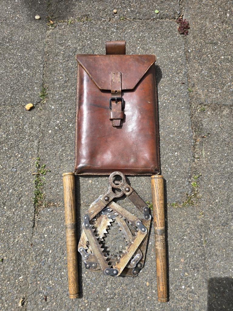 Nederlands voor 1940 zaagfoedraal met inhoud mobilisatie, Ophalen of Verzenden, Nederland