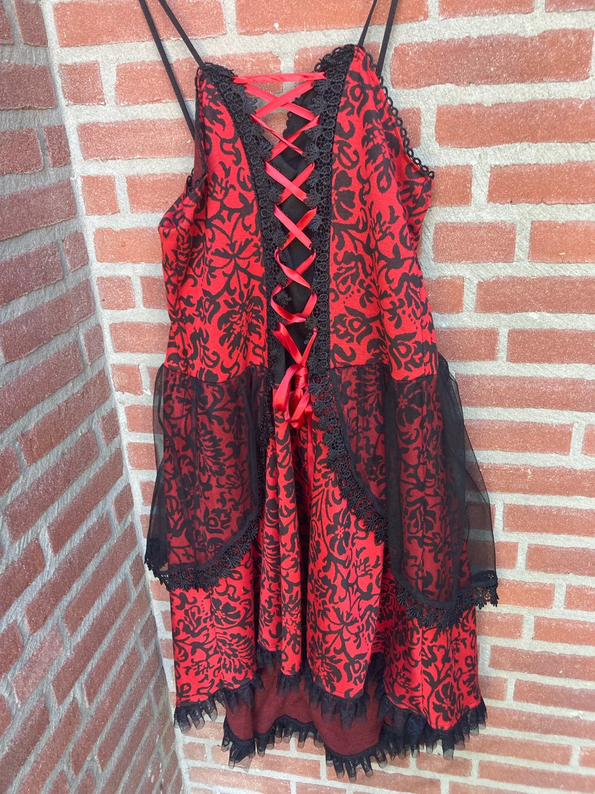 GOTHIC JURK, Kleding | Dames, Jurken, Meerkleurig, Maat 42/44 (L), Nieuw, Ophalen of Verzenden