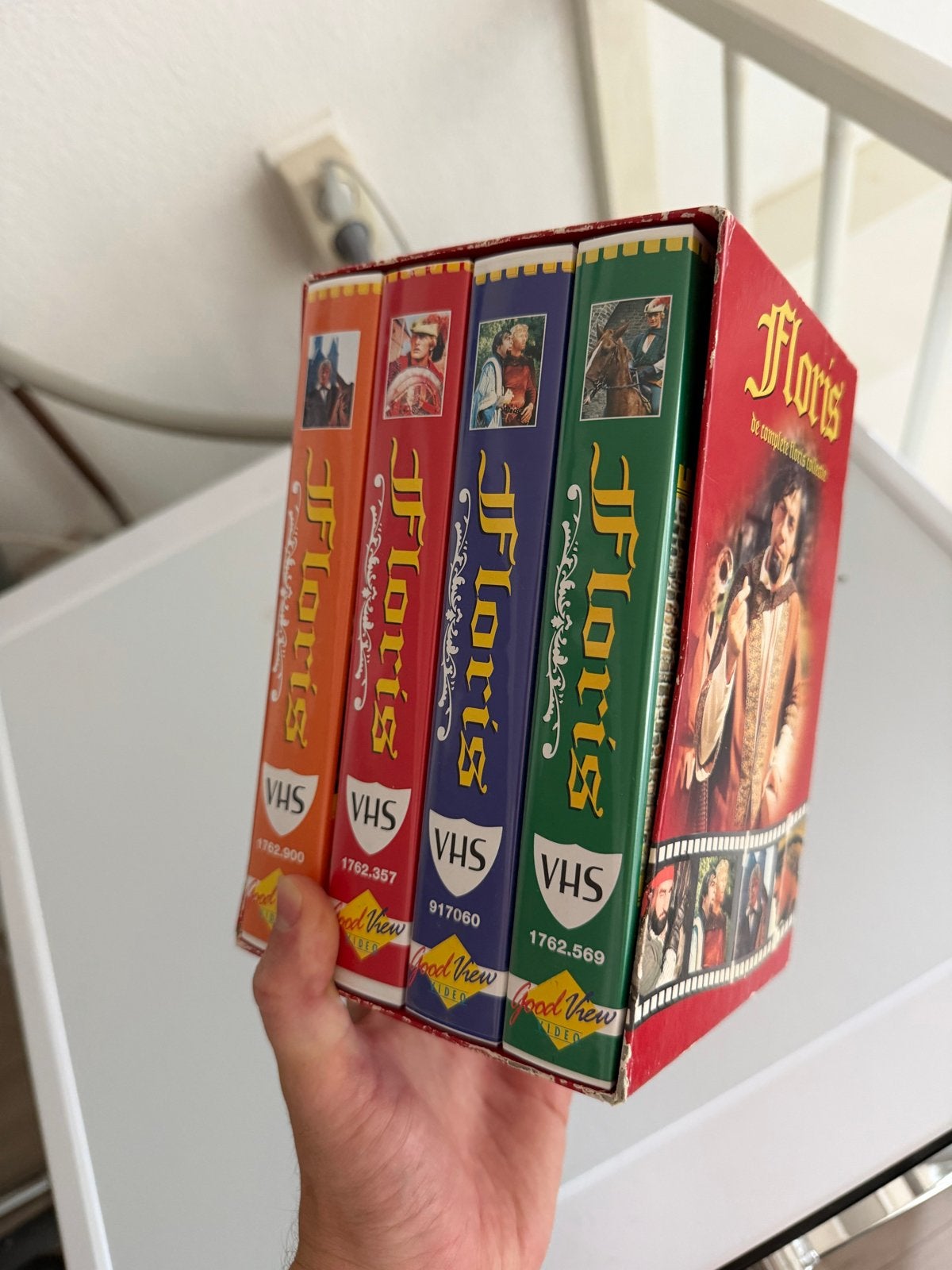Floris: De complete serie op VHS videobanden (Boxset), Boxset, Gebruikt, Alle leeftijden, Actie en Avontuur