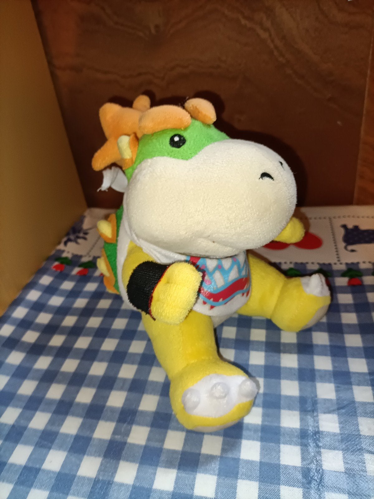 Bowser jr. knuffel 17 cm groot zeldzaam, Ophalen of Verzenden, Zo goed als nieuw, Overige typen