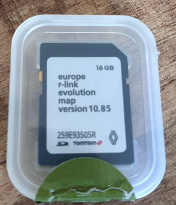 R-Link evolution Europa SD kaart, version 10.85, Computers en Software, Navigatiesoftware, Ophalen of Verzenden, Zo goed als nieuw